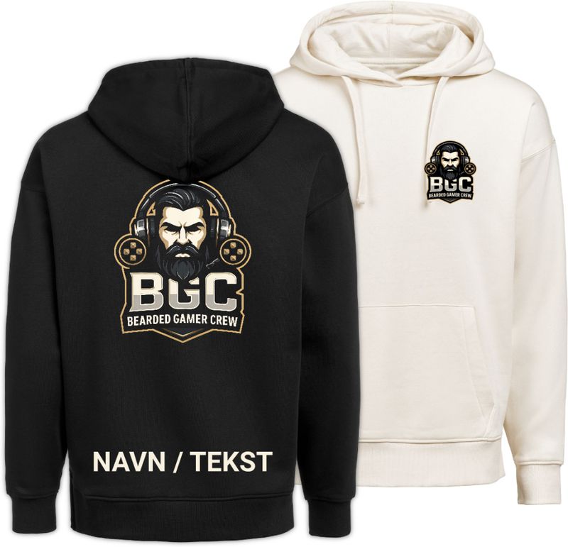 UM Hoodie Loose Fit Unisex - Bearded Gamer Crew
